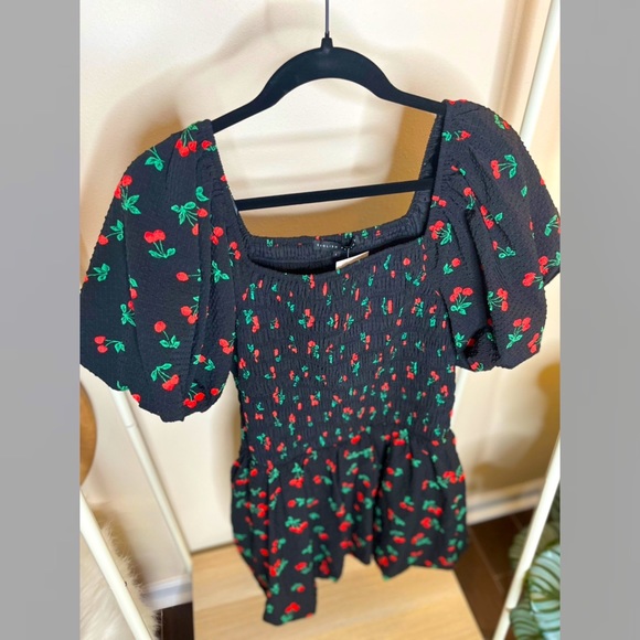 Eat, Drink and Be Cherry Mini Dress - Size Large - Picture 5 of 8